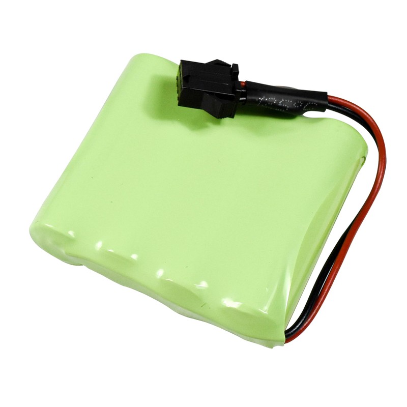 HQRP 5-Pack 6V Battery Compatible with DL-31, HTL-12, 4AA-CA0012-2, Secure