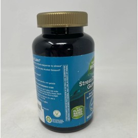 Nature’s Way Stress Defense Gummies Raspberry Ashwagandha 90ct EXP 10/31/25