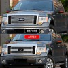 HHLOU 2 Pieces 9 Inch Replacement Emblem,American Black Flag Front