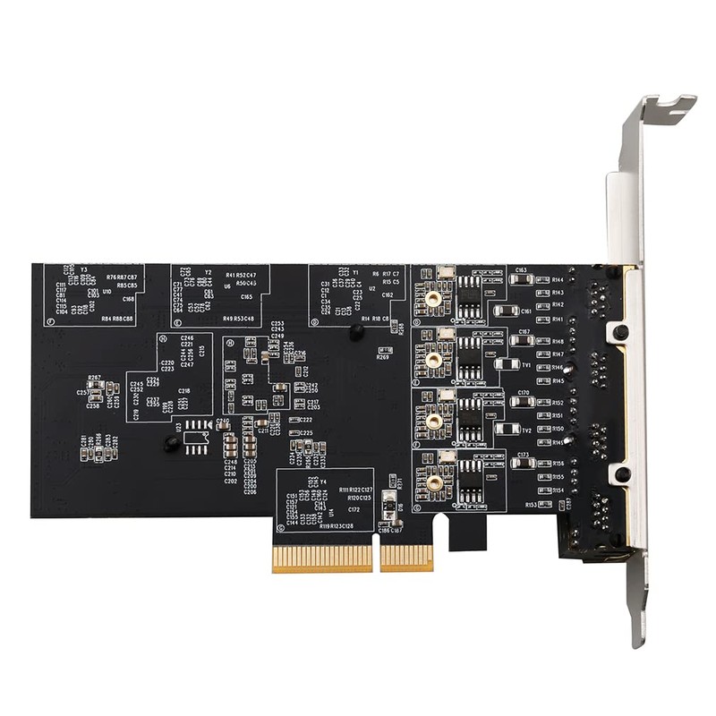 Quad-Port 2.5GBase-T PCIe Network Adapter RTL8125B 2500/1000/100Mbps PCI Express Gigabit