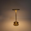 DAUERHAFT LED Table Lamp ,USB C Aluminum Shell Cordless Bedside