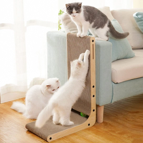 Familypoint Cat Scratcher, Cat Scratchers for Indoor Cats, Cardboard Cat