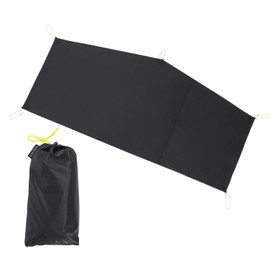 LANSHAN 1-2 Person Ultralight Waterproof Footprint Outdoor Camping Tent Tarp Canopy Blanket Picnic Ground Sheet Mat, Ultralight Tent Fitted, 1 Person