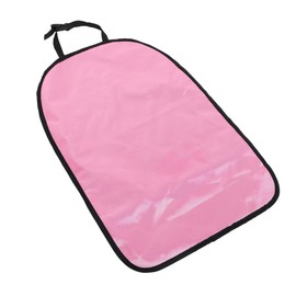 Generic Back Seat Kick Mats Protector for Cars Faux Leather Backseat Cover Easy to Seat Back Protectors Extra Storage Pockets for Boy Girl and Family Travel