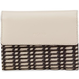 Picard PICNIC 1 Women's Purse Made of Cowhide Leather with Press Stud Purse Everyday, Linen