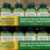 Nature's Bounty High Absorption Magnesium Glycinate 240mg 180 Capsules