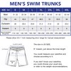 BOJIN Mens Swim Trunks Quick Dry Swim Shorts Mesh Lining