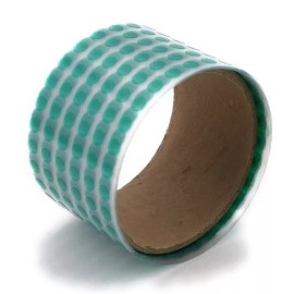 High Temp Masking Supply 1/4" Round High Temp 400ºF Masking Tape Discs/Dots Powder Coating Paint Cerakote