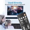 FSR78 ZV28960 Remote Control Compatible with Yamaha YAS-106 YAS-107 YAS-207