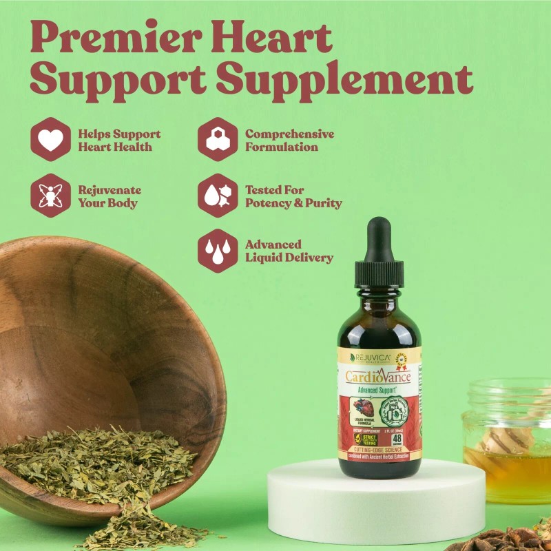 Rejuvica Health CardioVance - Advanced Heart Support Supplement