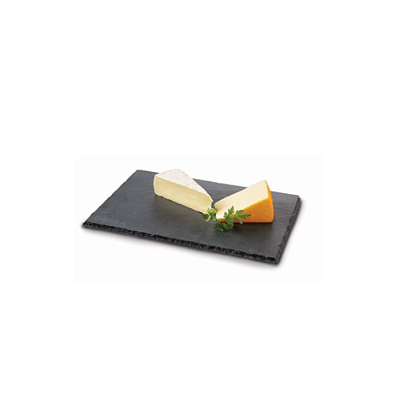 BOSKA Slate Serving Platter - Large Best For Cheese, Tapas,