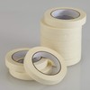 Lichamp Masking Tape 10 Pack General Purpose Beige White Color,
