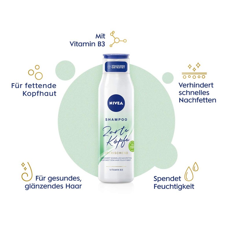 Nivea Delicate heads shampoo