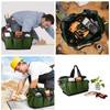 Housolution Gardening Tote Bag, Deluxe Garden Tool Storage Bag and