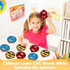 Kasfalci CVC Word Cards,CVC Word Games,Phonics Games,Speech Therapy Toys for