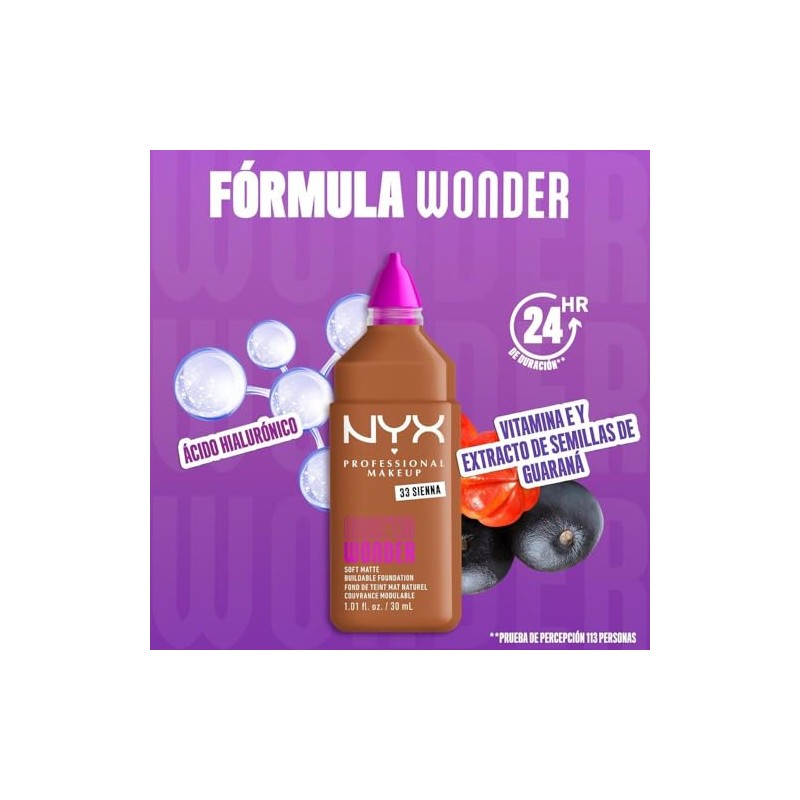 Nyx Professional Makeup, Make 'Em Wonder, Base de Maquillaje para