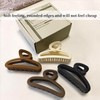 Nalodu Hair Claw Clips, 4.3 Inch Non-Slip Unbreakable Matte Hair