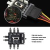 eMagTech 2Pcs 4-Pin IDE Molex 1 to 8-Way Cooling Fan
