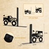 Kids Bookends for Books, Monster Truck Decor for Boys Room,