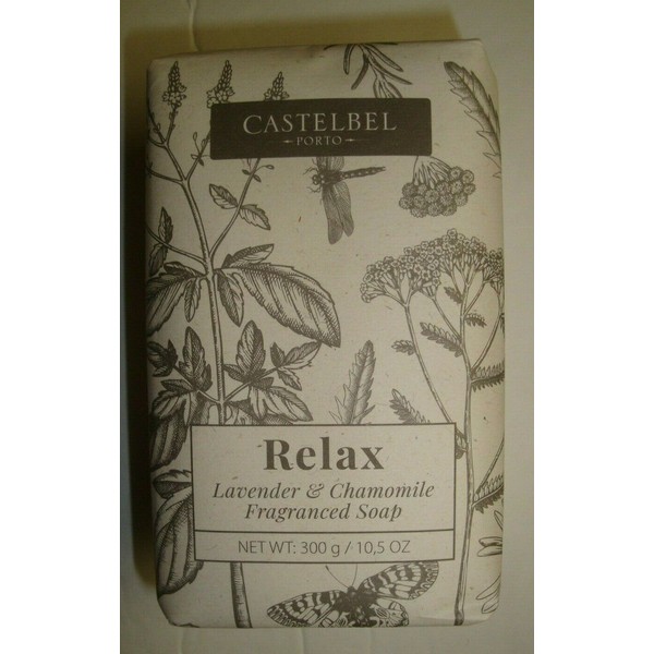 New Castelbel Made in Portugal 10.5oz Bath Bar Soap Lavender & Chamomile