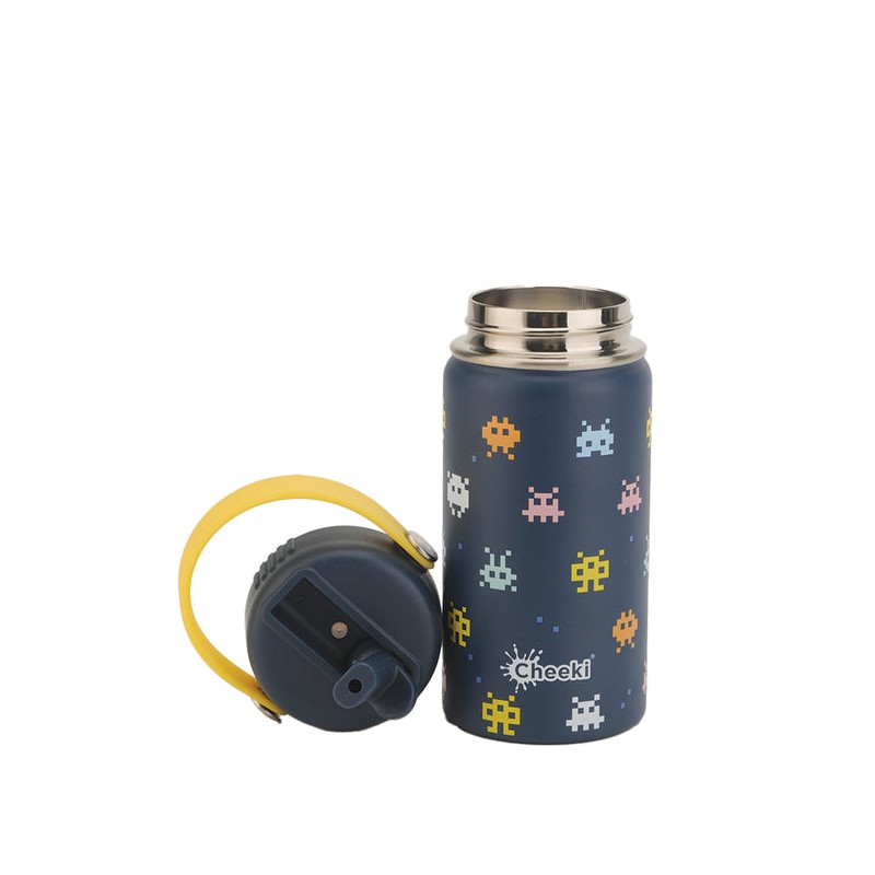 Cheeki - Insulated Kids Little Adventurer Bottle - Arcade (400ml)
