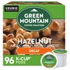 Green Mountain Coffee Roasters Hazelnut Decaf Coffee, Keurig Single-Serve K-Cup