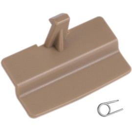 LesNau Center Console Jump Seat Lid Latch BL34-18672A66 Compatible with 2010-2018 Ford F150, Beige