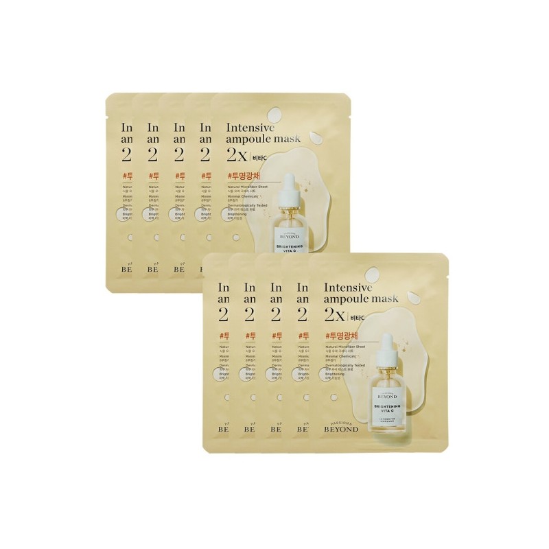 Beyond Ampoule-Filled Mask 2X Vitamin C X 10 Sheets /