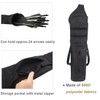 KRATARC Archery Multi-Function Back Arrow Quiver with Molle System Shoulder