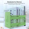 Bookends Green Medium Size 5 to 9in Retractable Design High