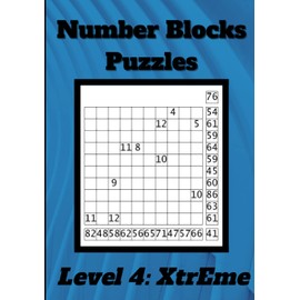 Number Block Puzzles for All Ages: Level 4 - Xtreme