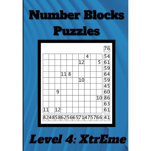 Number Block Puzzles for All Ages: Level 4 - Xtreme