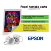 Papel Para Sublimación Epson 8.5 X 11 Pulgadas 100 Hojas