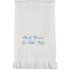 Julius Berger Blanket Knitted White Thank Heaven for Little Boys