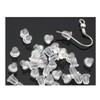 1000pcs Cute Rubber Flower Petal Style Earring Backs Earnuts Ear