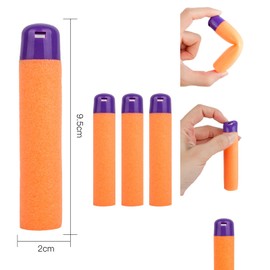 60 Mega Dart Refill Pack for Nerf Fortnite Mega Dart Blasters - Compatible with Nerf Mega Toy Blasters - for Youth, Teens, Adults