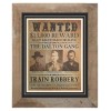 Wanted Poster: The Dalton Gang Custom Matted & Framed (F5)