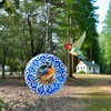 Lily's Home 8" Mosaic Hanging Bird Feeder with 10" Wire