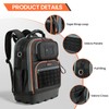 TUFFWORX Tool Backpack, 35 Pockets, 18.5 x 13.7 x 7.8