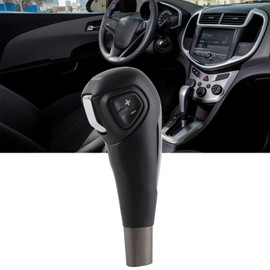 Pomo de Palanca de Cambios de Coche, Extremo Trasero de Repuesto de Cabezal de Palanca de Cambios de Transmisión Automática para Sonic 2012 a 2020 y Aveo 2011 a 2020 (Mate)