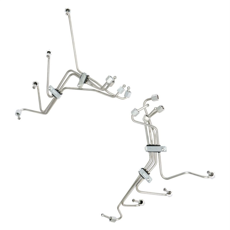 WFLNHB Fuel Injection Lines 8 Set Replacement for Ford 6.9L