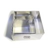 Prime Bakers and Moulders Square Shape Cut Outs Cookie Cutters