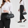 ArtsEye Genuine Leather Women's Bag, Cowhide Braided Design Handbag, 9713-black