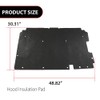 G-PLUS Front Hood Insulation Pad Compatible with Chevy S10/GMC Sanoma