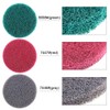 Swpeet 16Pcs 5Inch 3 Different Color Scrubbing Pads Drill Powered
