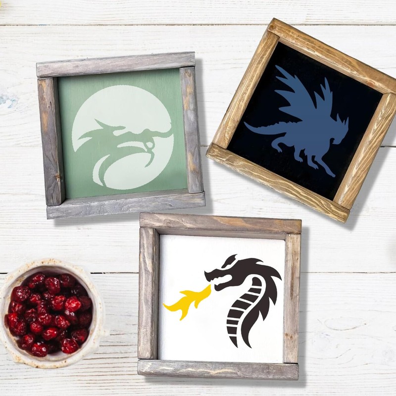 CH Dragon Stencils 3 pulgadas/56p