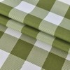 Essifunia Fringe Checkered Tablecloth with Tassel 52x70 Inch Rectangular -