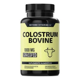 Beyond Vitamins | Calostro Bovino Grass Fed De Libre Pastoreo 1000 Mg, Bovine Colostrum Calidad Certificada - Grass Fed Colostrum - Calostrum - Vitami