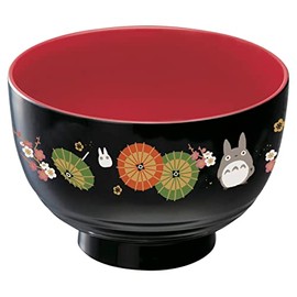 Studio Ghibli - My Neighbor Totoro - Totoro, Skater Traditional Japanese Lacquer Ware - Small Bowl