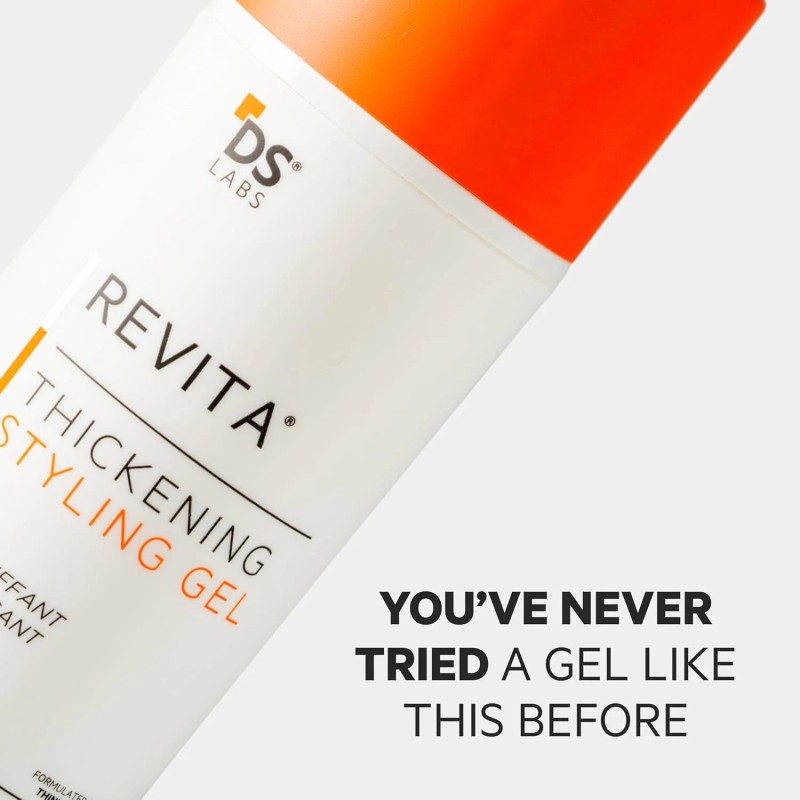 DS Labs Revita Hair Styling Gel – Medium Hold, Thickening,